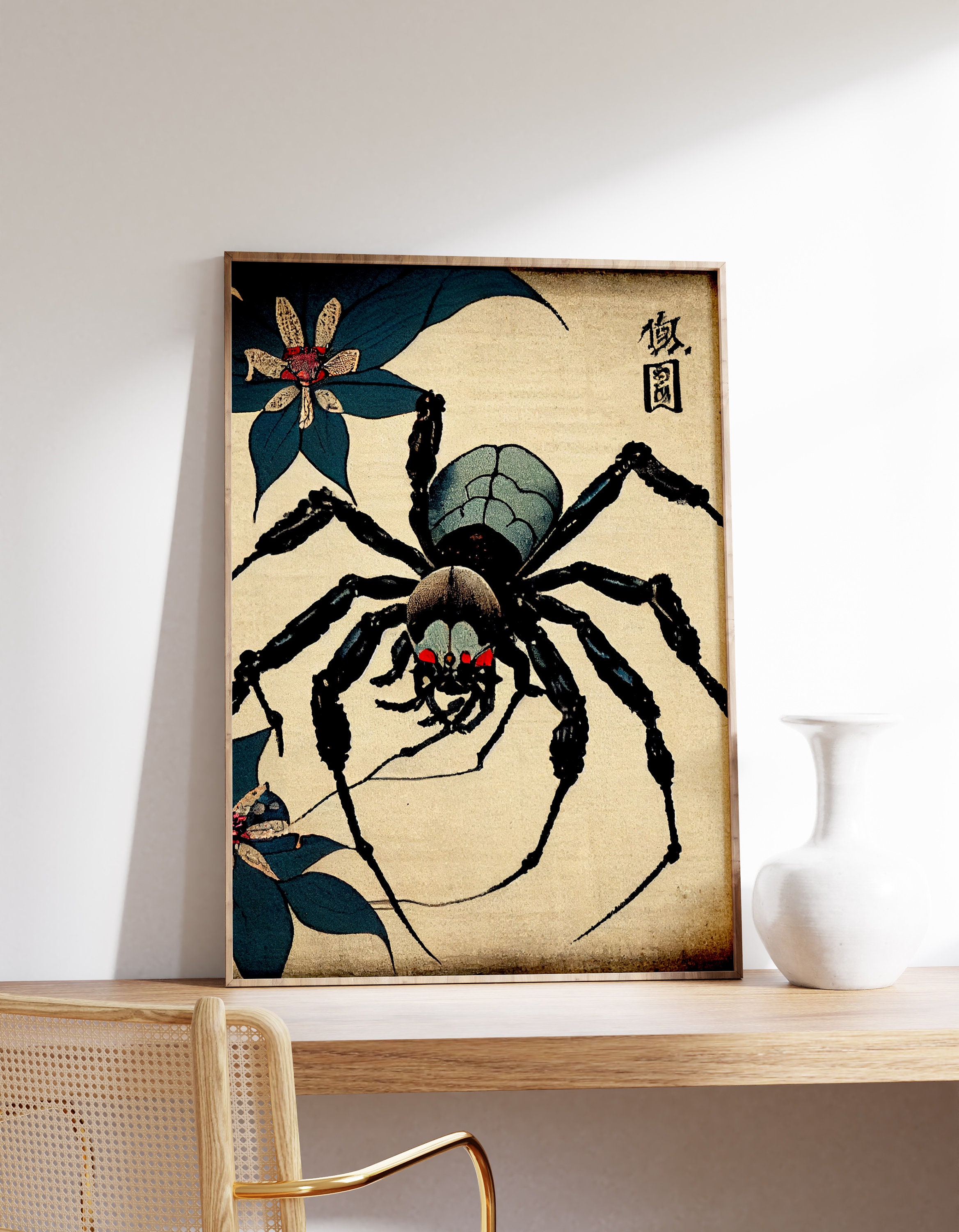 ハンガーラック　蜘蛛　蜘蛛の巣　スパイダー　インテリアアート pw-68033-99.jpg