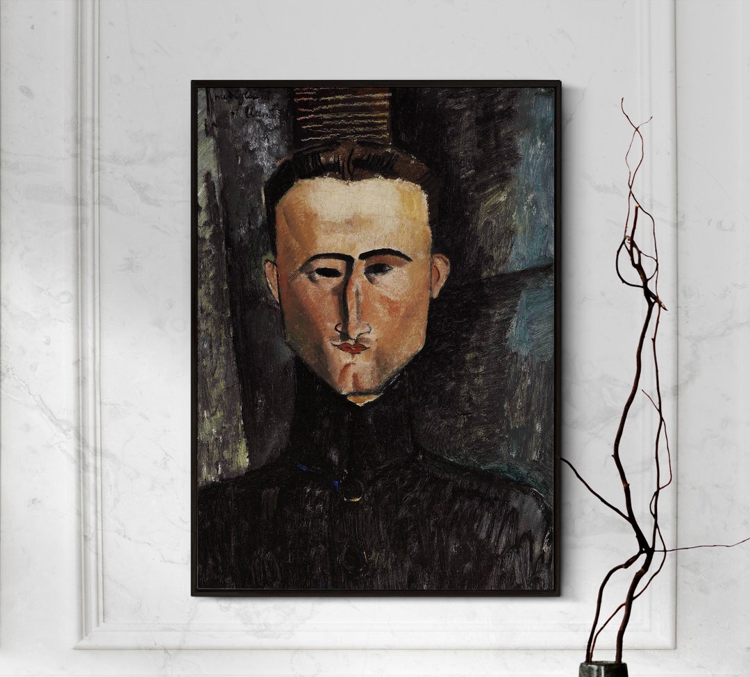 Amedeo Modigliani - Andre Rouveyre (1915) - Classic Painting Photo ...