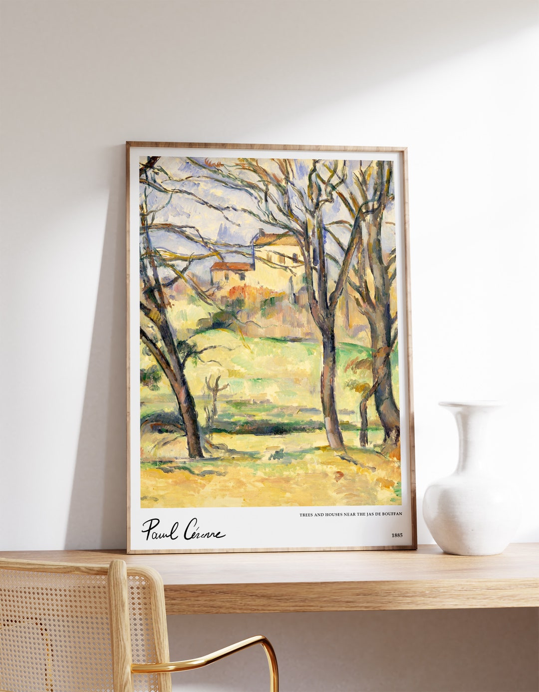 Paul Cezanne Poster | Paul Cezanne Print | Minimalist Art Print ...