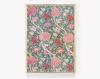 William Morris Poster | Art Nouveau Print | William Morris Wall Art | William Morris Print | Floral Poster | Floral Print | Home Decor