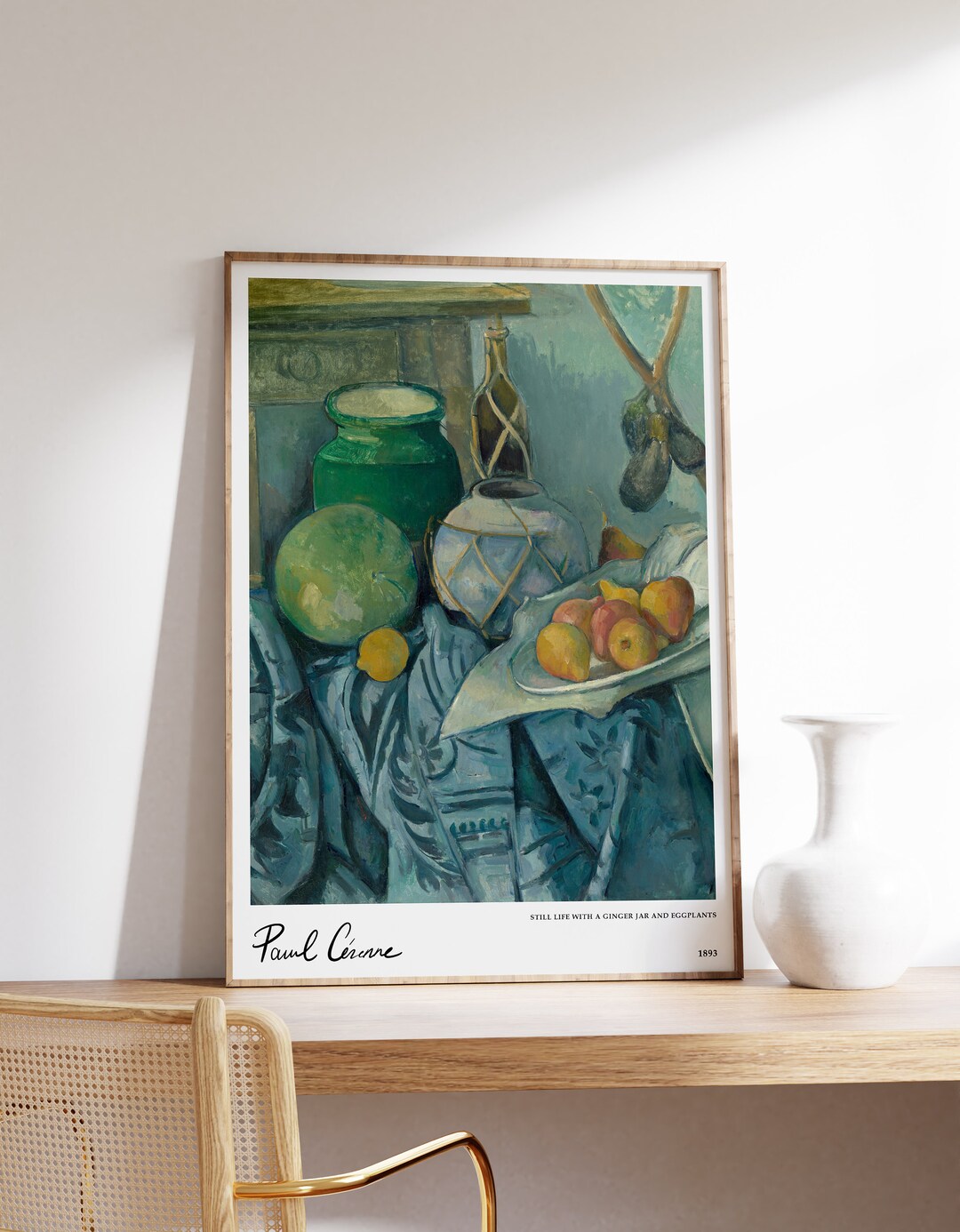 Paul Cezanne Poster | Paul Cezanne Print | Minimalist Art Print ...