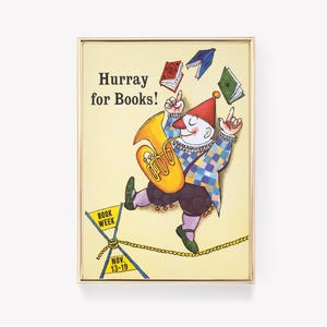 Buchwoche Feier | Bibliothek Spaß | Kinder lesen | Alphabetisierung Veranstaltung | Entdecke Bücher | Lernposter