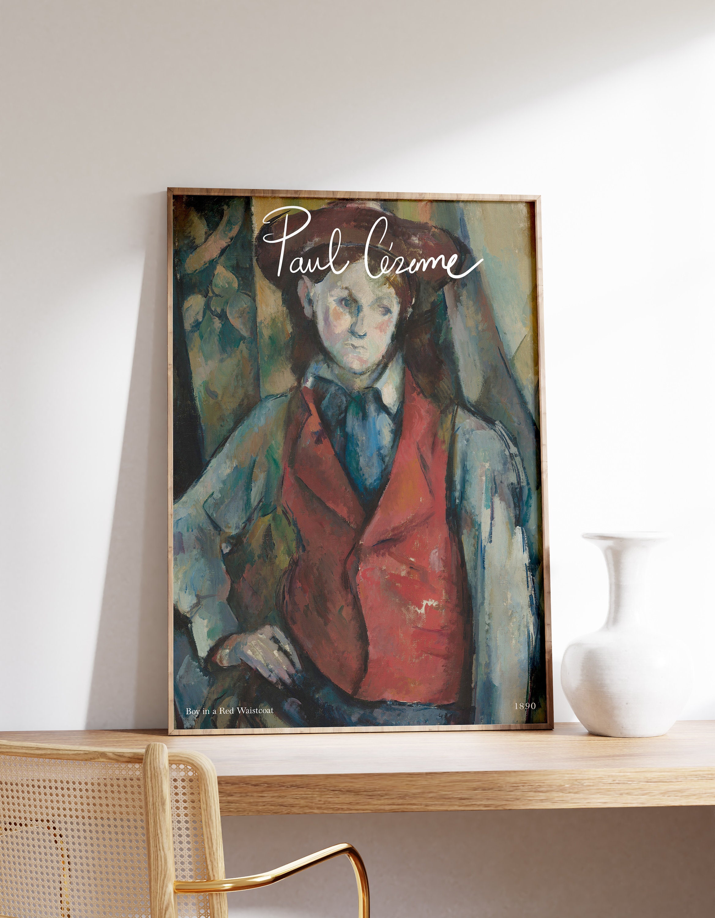 Art Print | Paul Cezanne | Vintage Poster | Cezanne Print | Mid Century ...