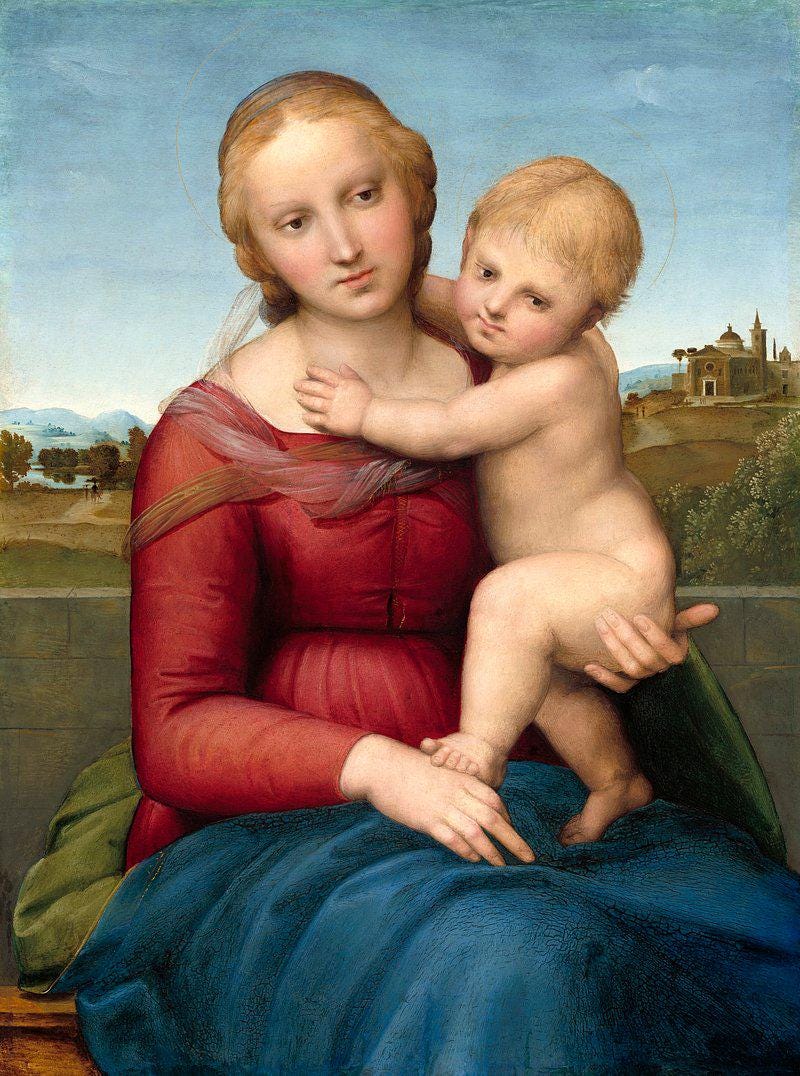 Madonna Del Granduca Print | Raphael Art | Renaissance Print | Classic ...