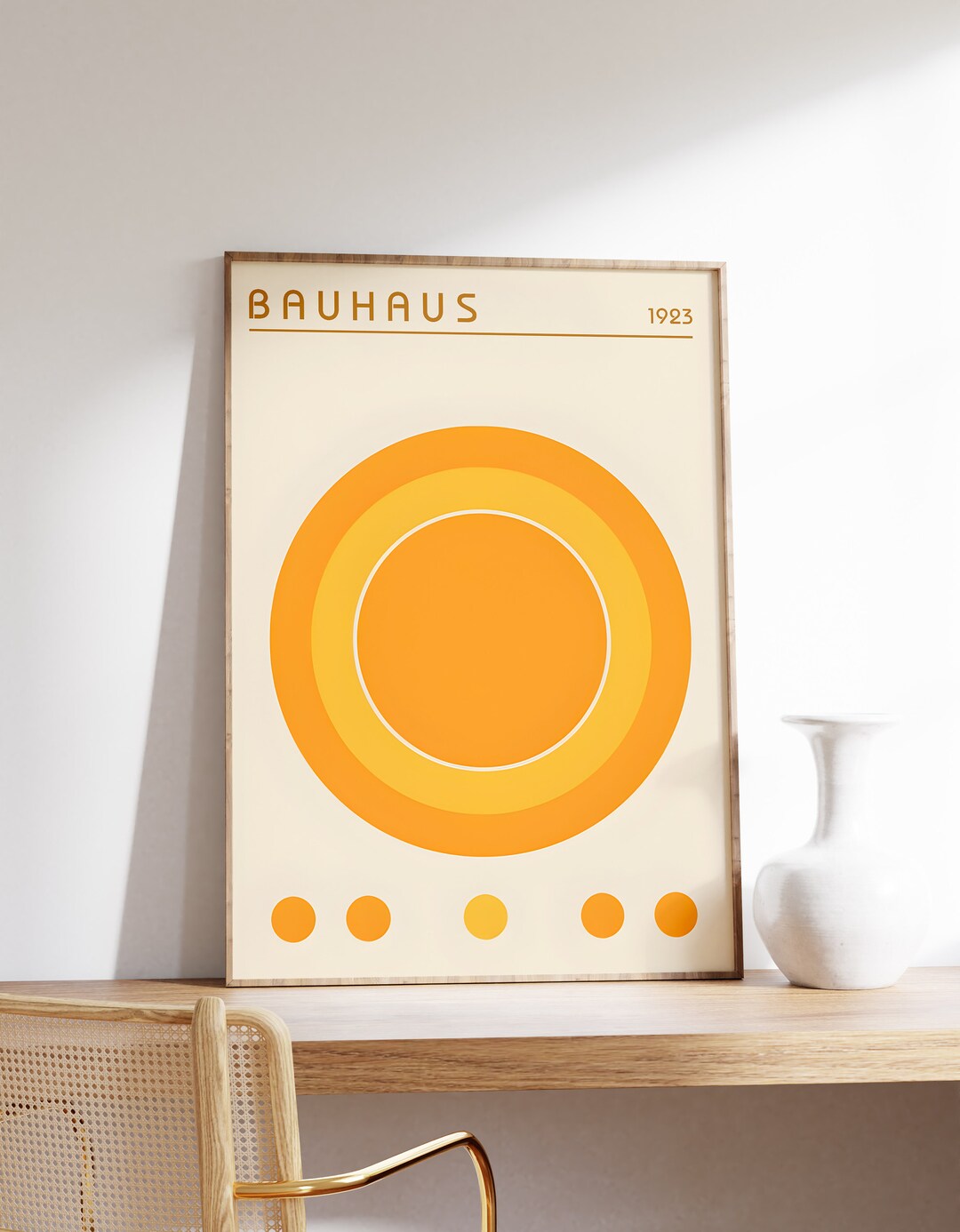 Bauhaus 1923 Print | Bauhaus Wall Art | Vintage Poster | Minimalist ...