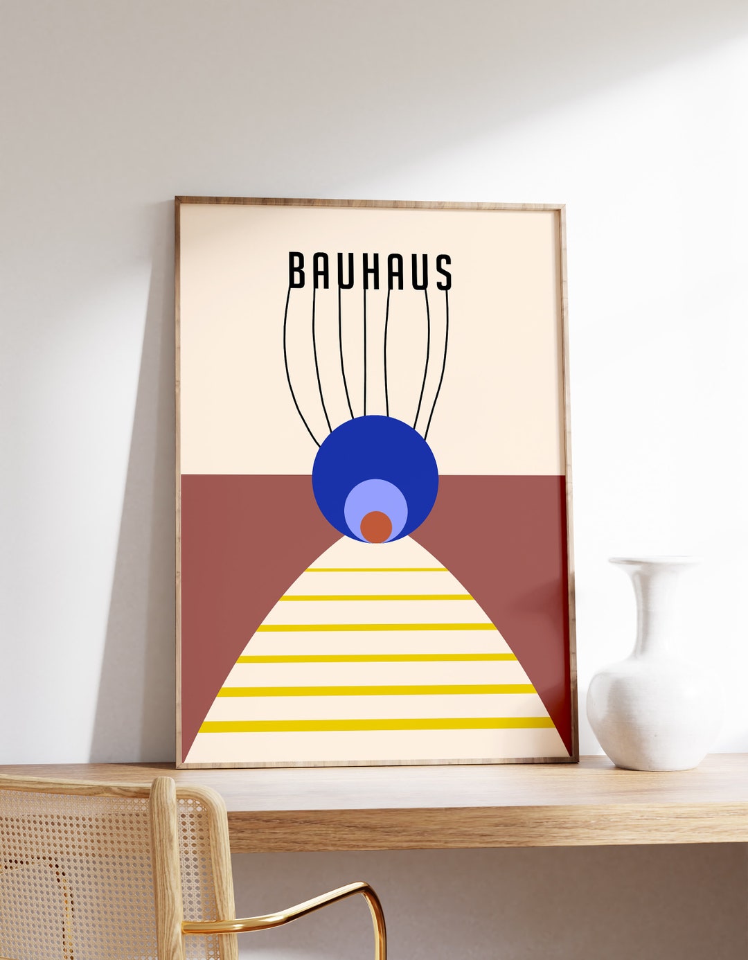 Bauhaus Wall Art | Bauhaus Exhibition Poster | Bauhaus Print ...