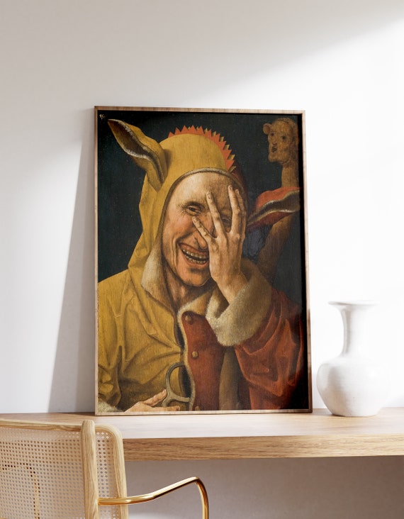 Laughing Fool | Possibly Jacob Cornelisz. Van Oostsanen | 1500