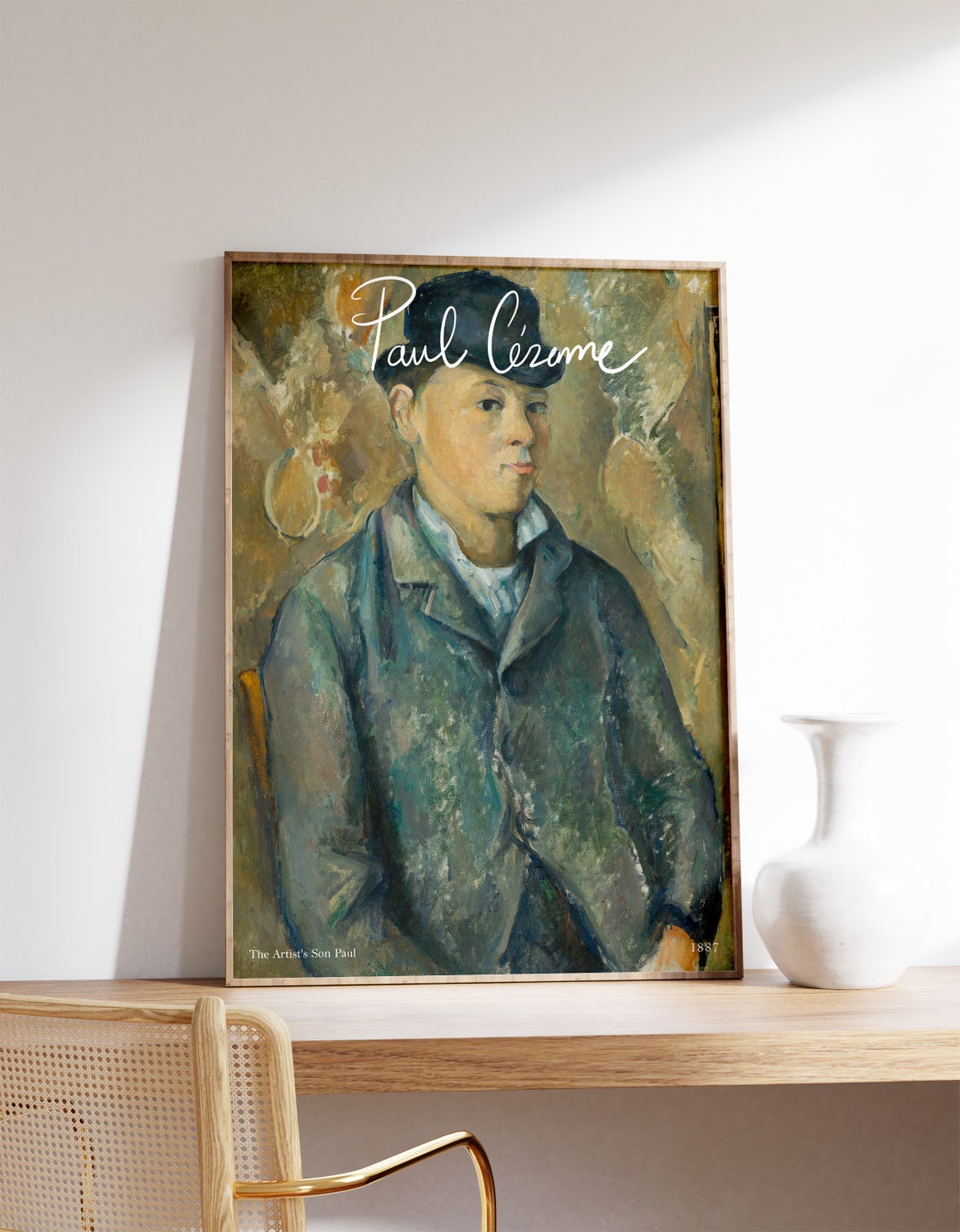 Paul Cezanne | Art Print | Vintage Poster | Cezanne Print | Mid Century ...