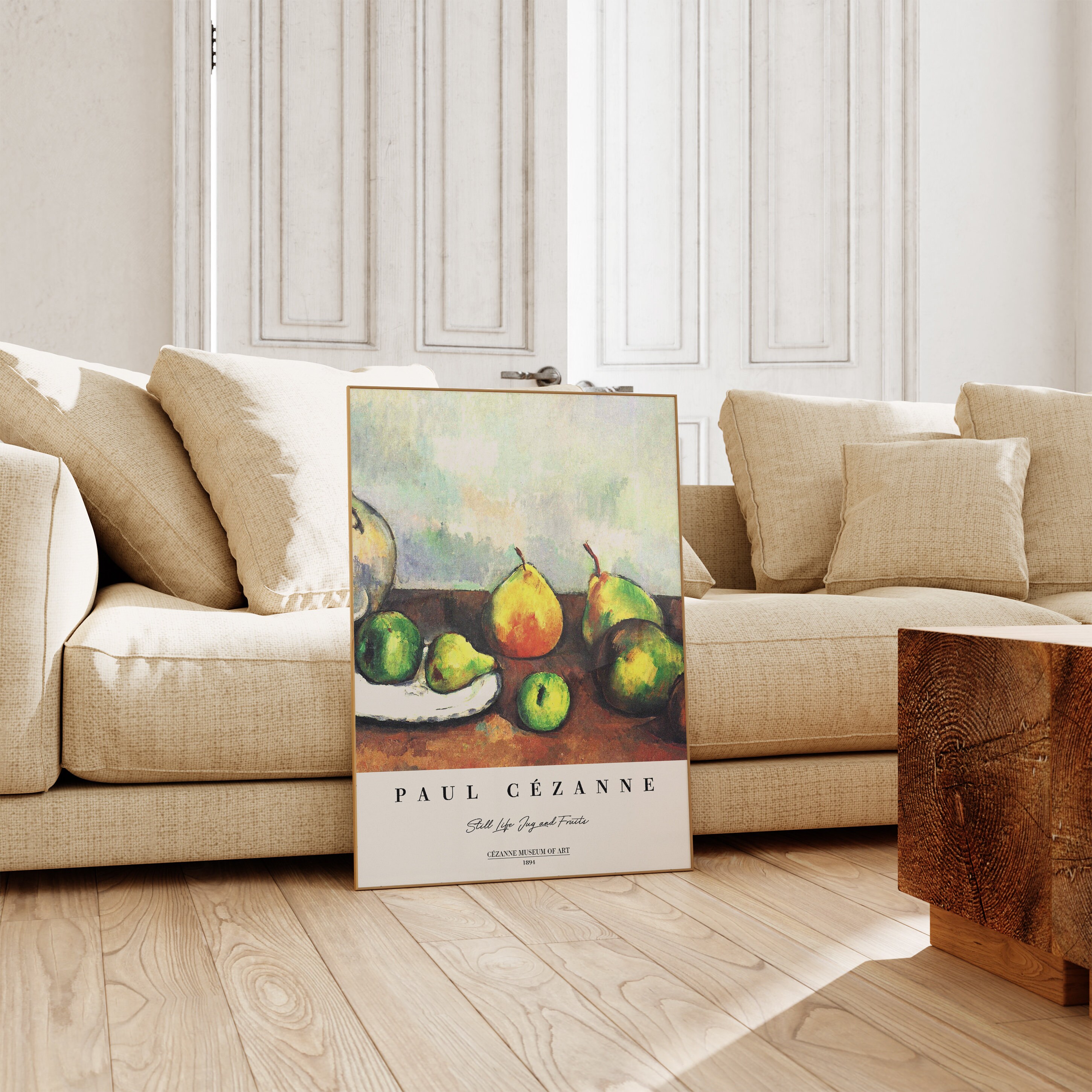Paul Cezanne Print | Paul Cezanne Poster | Mid Century Modern | Still ...