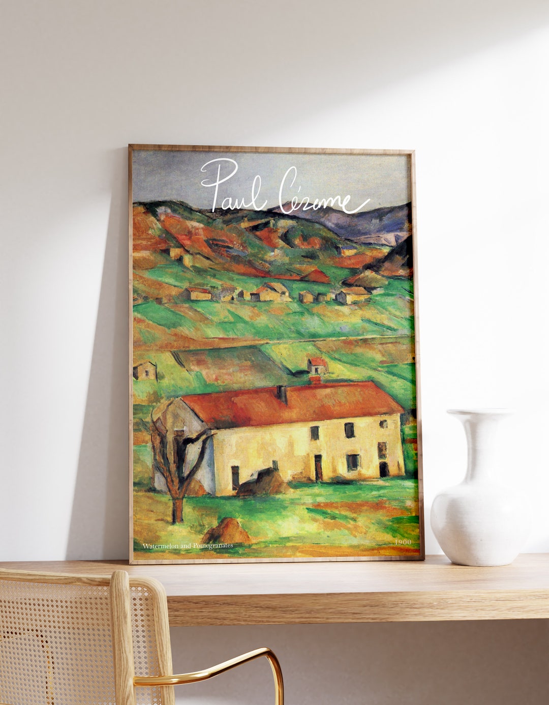 Paul Cezanne | Art Print | Vintage Poster | Cezanne Print | Mid Century ...
