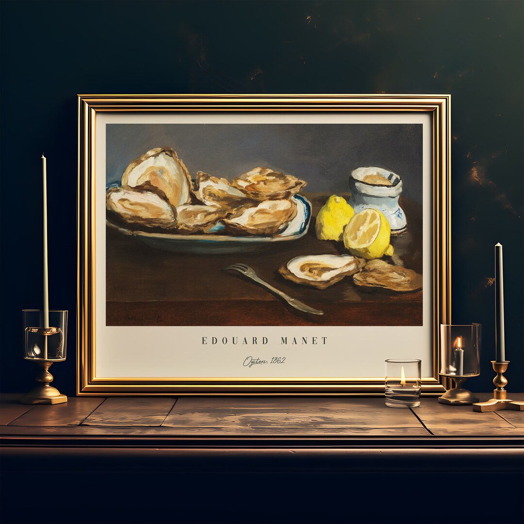 Edouard Manet Art Print | Museum Exhibition Poster | Edouard Manet ...