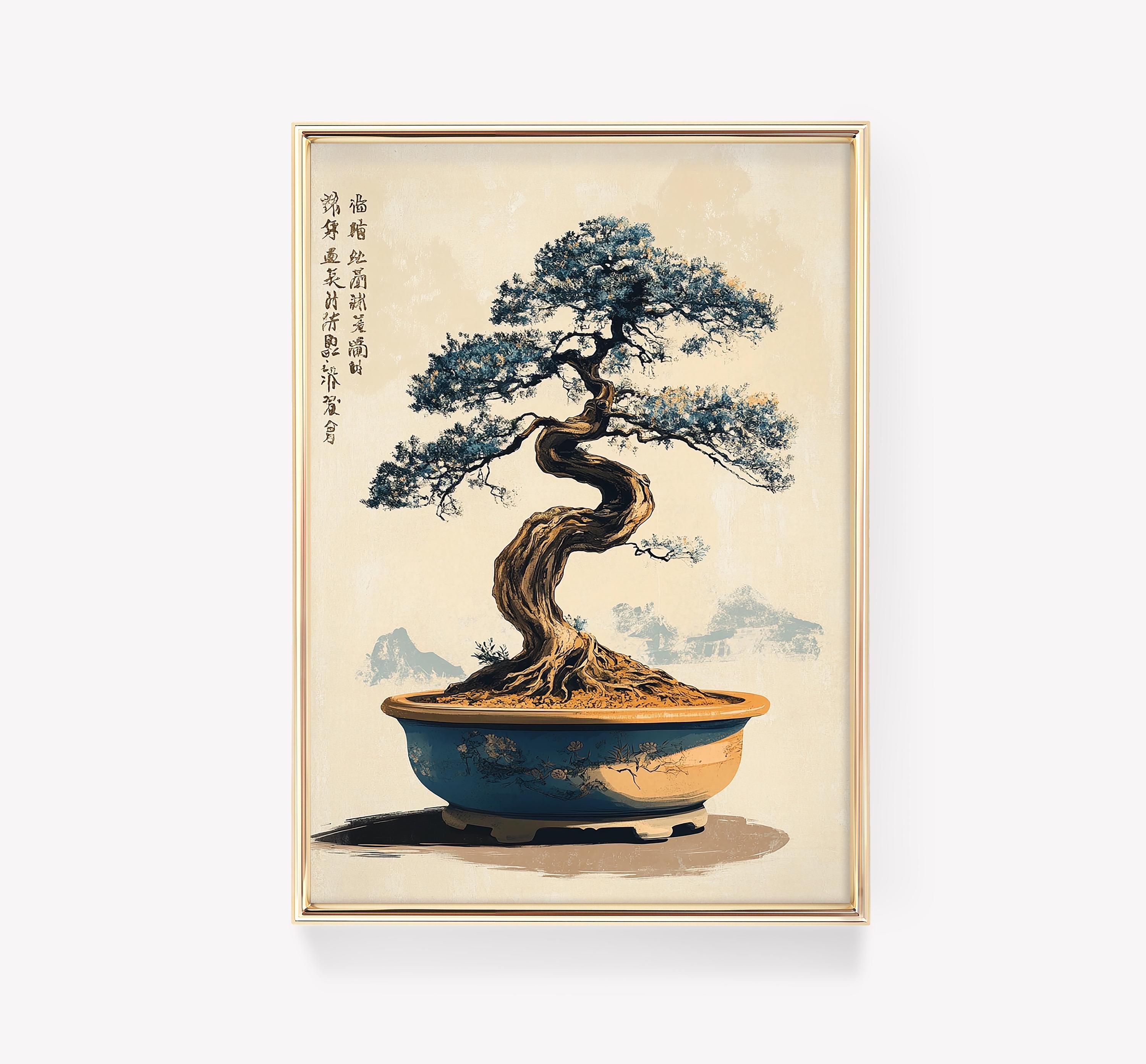 絵画 bonsai Bonsai Chrysanthemum Nisaburo Ito