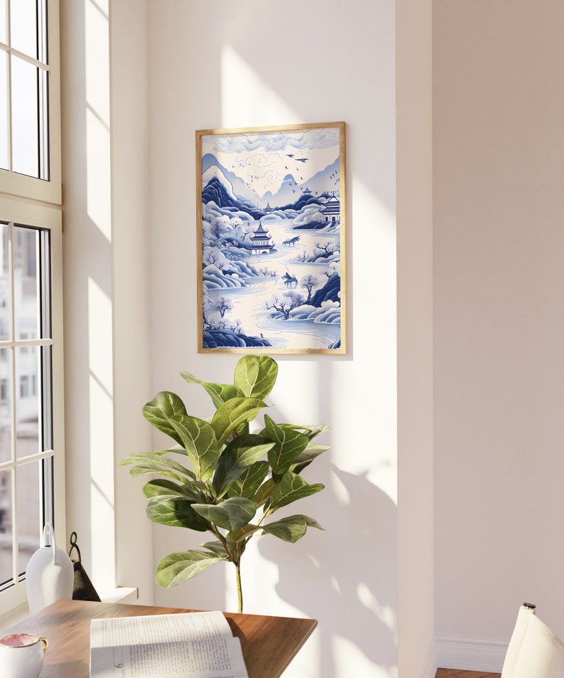 Japanese Art Print | Edo Art | Vintage Poster | Mid Century Modern ...