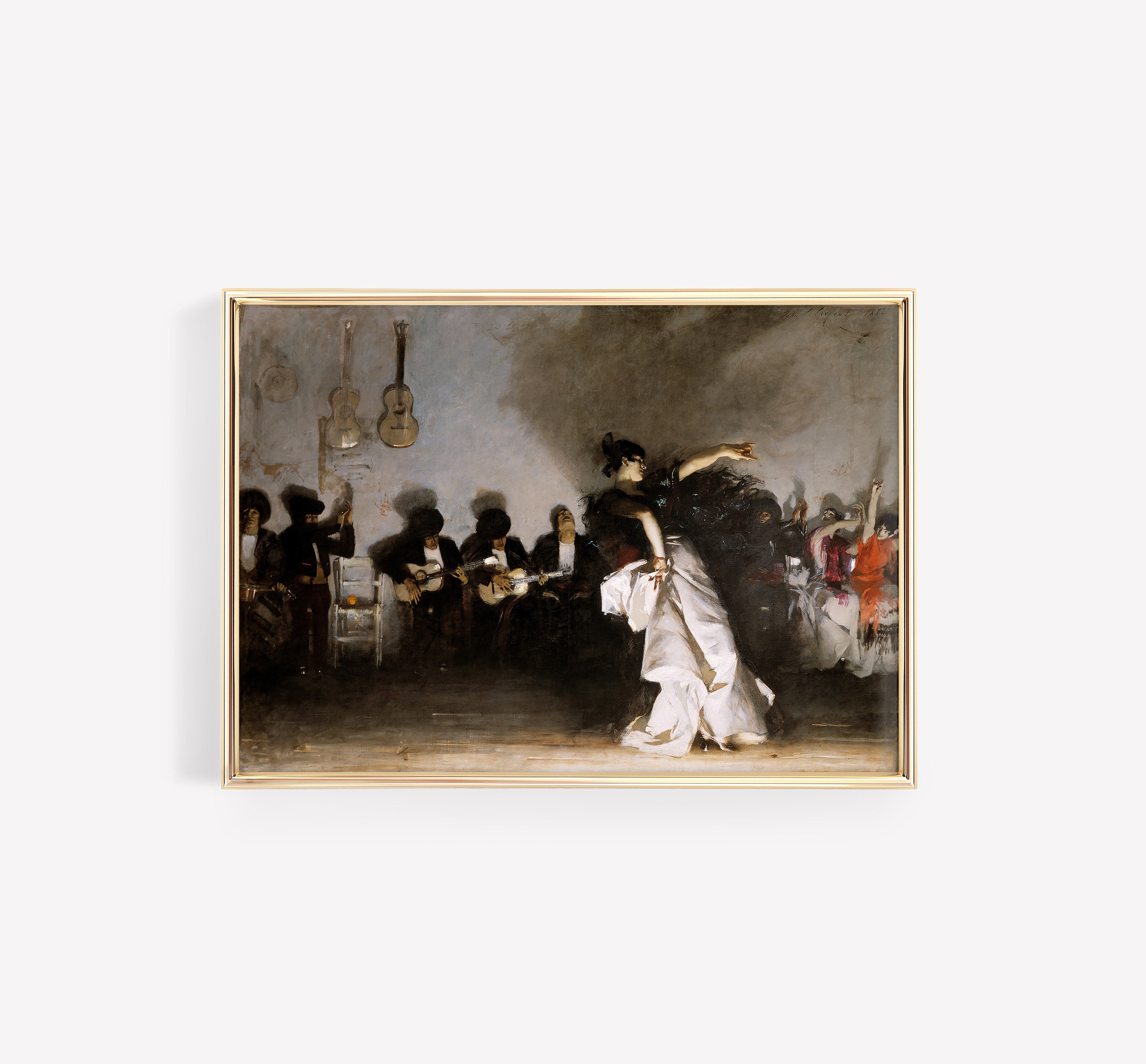 El Jaleo (1882) by John Singer Sargent - Giclee Print - Spanish