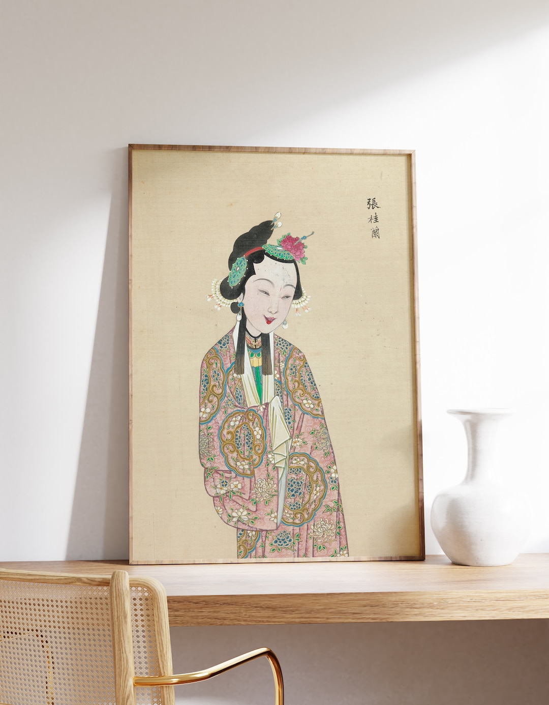 Chinese Art Print Oriental Art Decor Female Drawing Traditional Chinese Art Chinese Chinese Art Print Oriental Art Decor Female Drawing Traditional Chinese Art Chinese