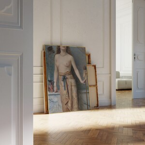 Vintage Naked Woman Painting Eclectic Wall Decor Antique Oil vintage-naked-woman-painting-eclectic-wall-decor-antique-oil