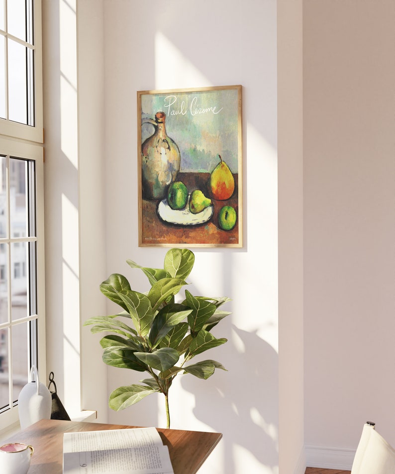 Paul Cezanne | Art Print | Vintage Poster | Cezanne Print | Mid Century ...
