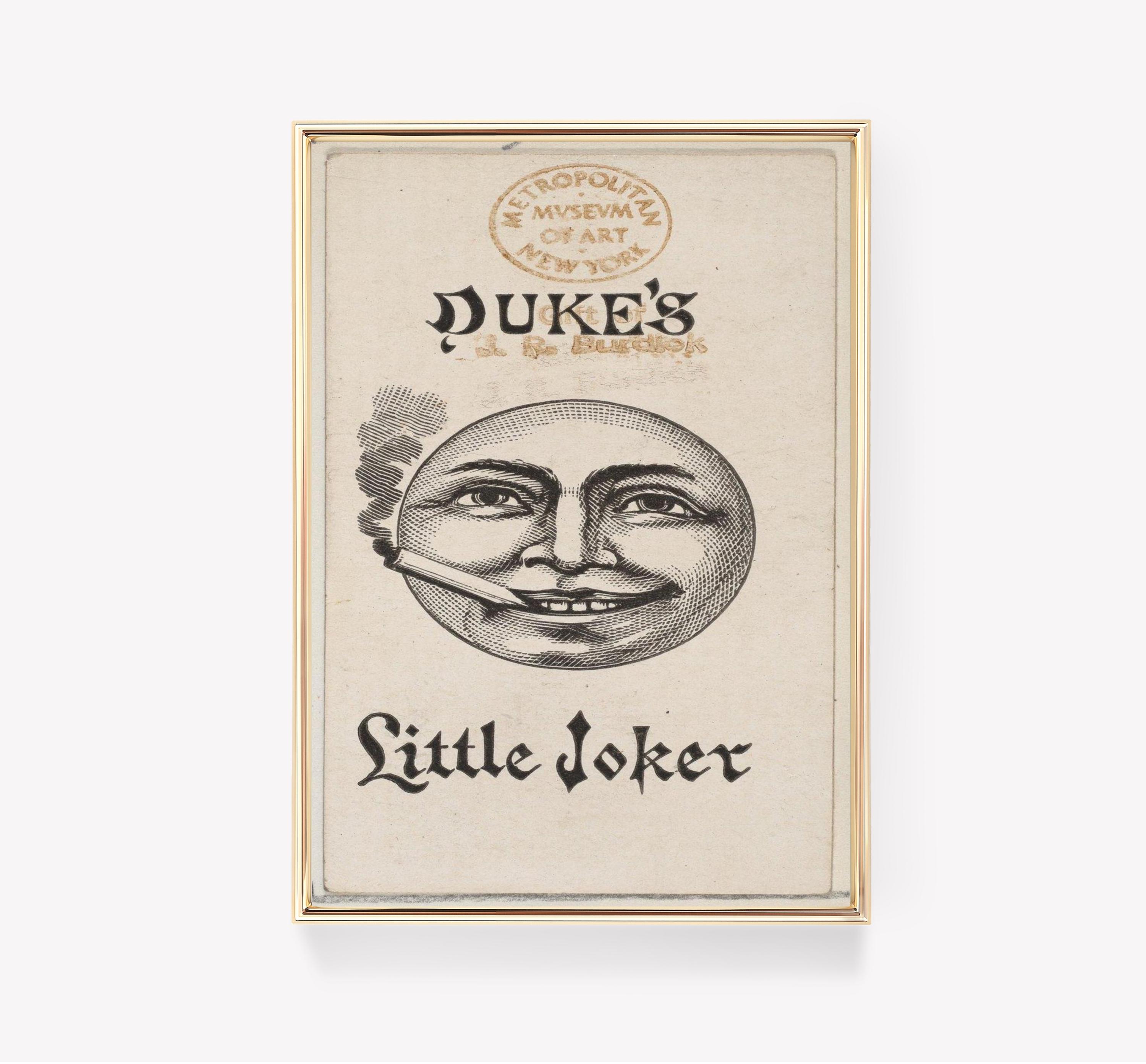 Dukes Cigarette Card