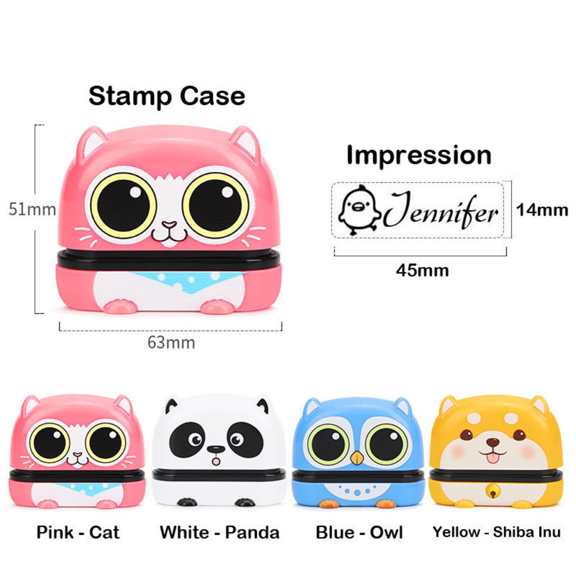 Personalised Kids Clothing Label Stamps Fabric Name Stamp Etsy