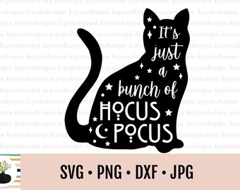 Download Hocus Pocus Cat Svg Etsy PSD Mockup Templates