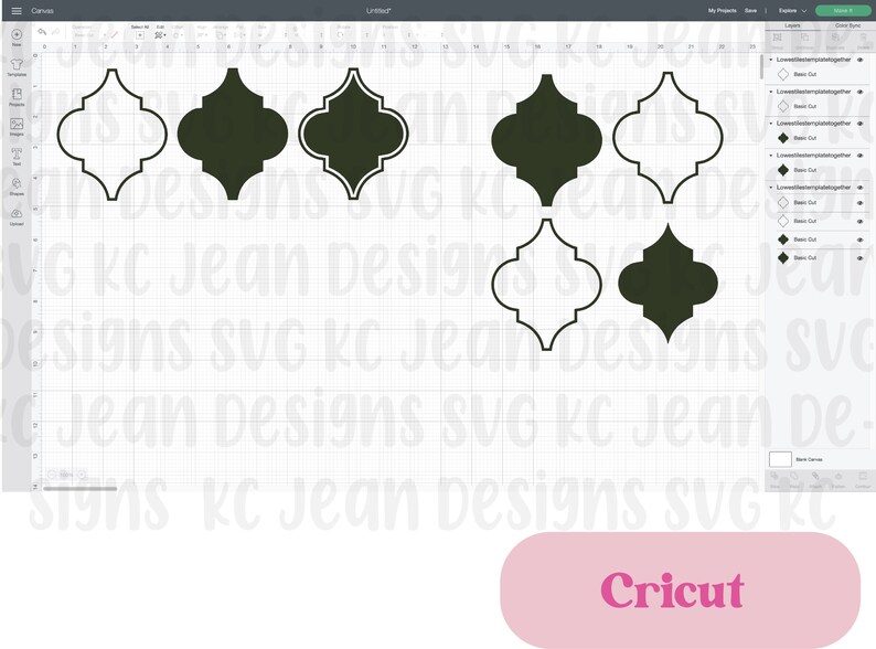 Lowes Arabesque Tile SVG / Satori Hudson Lantern Tile SVG / Etsy