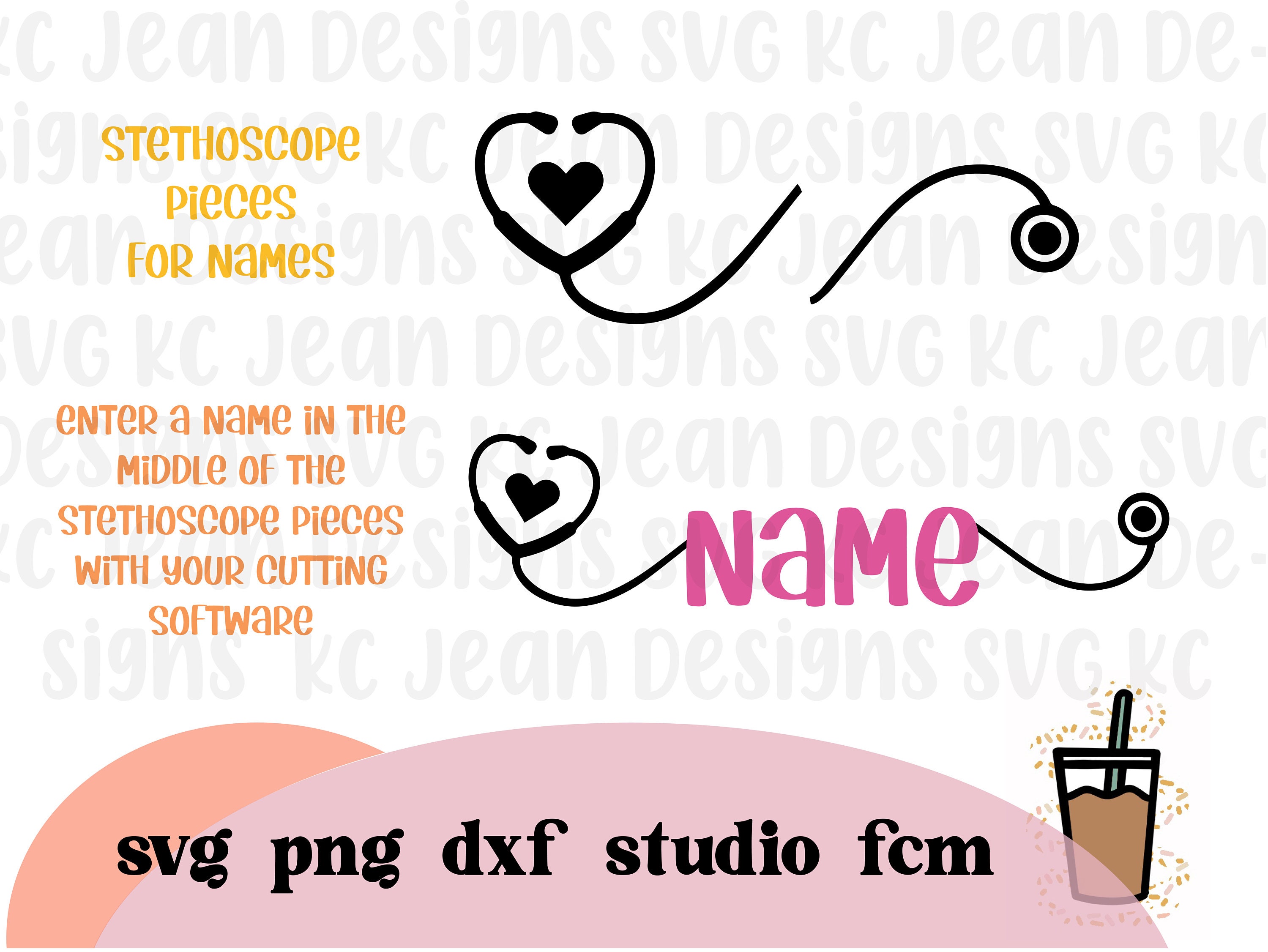 Buy Stethoscope Svg - Stethoscope Svg With Name - Stethoscope Svg With ...