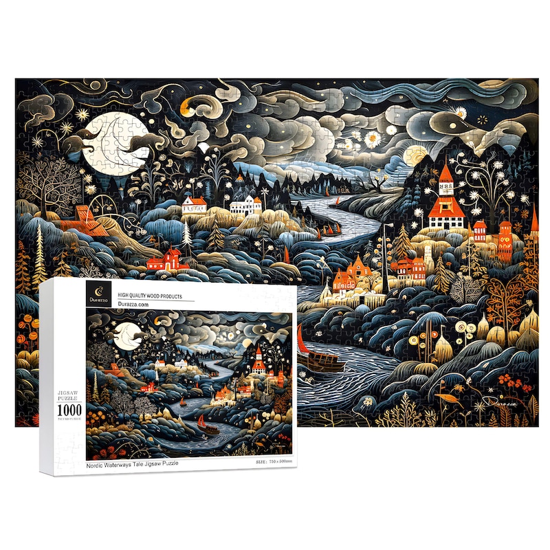 Illustrated Jigsaw Puzzles - Etsy