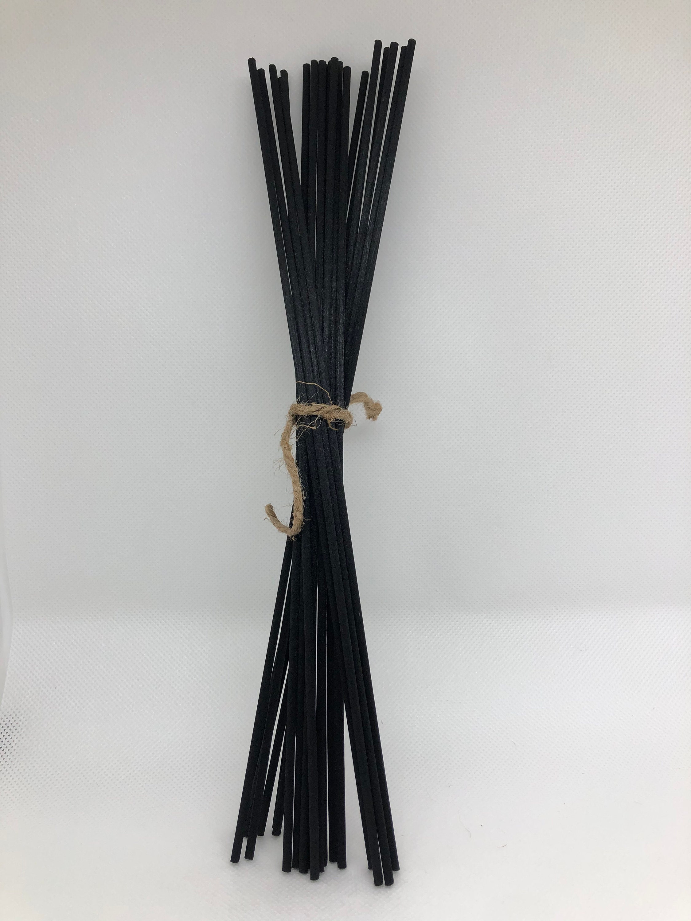 Black Cotton Diffuser Reeds – 12 Inch Essential Oil Aromatherapy Sticks ...