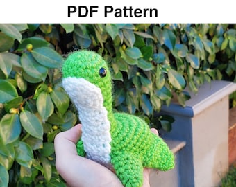 Apex Nessie Crochet Pattern (pdf) - Etsy
