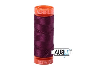 Plum (4030) | 50wt Small Spool (200M / 220Y) | Aurifil Thread | att8q - atp7r - atc3j4