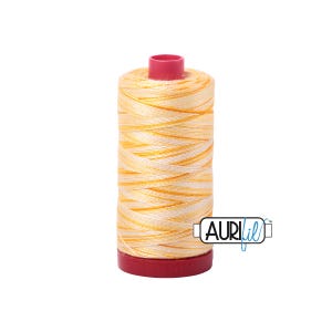 Limoni di Monterosso - Variegated (4658) | 12wt Large Spool (325M / 356Y) | Aurifil Thread | att2a - atpb6 - atctma
