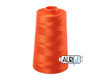 Neon Orange (1104) | 50wt Cone (5900M / 6452Y) | Aurifil Thread | att8q - atptq - atcvmd