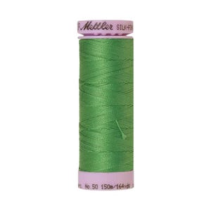 Vibrant Green (9105-1314) | Silk-Finish Cotton 50wt (150M / 164Y) | Mettler Thread | mtt96 - mtpjz - mtc69v