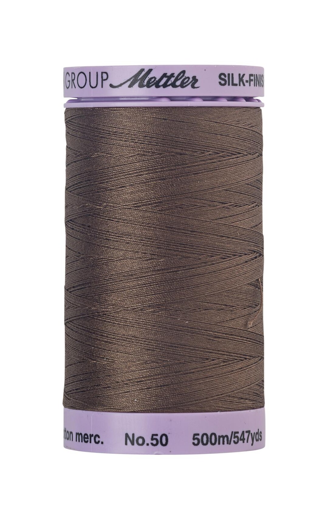 Pecan (9104-1223) | Silk-finish Cotton 50wt (500M / 547Y) | Mettler ...