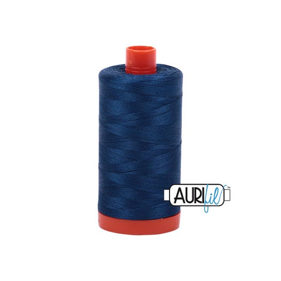 Aurifil Cotton Mako 2783 Medium Delft Blue 50wt Aurifil Cotton Mako 2783 Medium Delft Blue 50wt