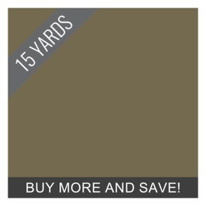 May include: A solid olive-green background with the text "15 YARDS" in white, set diagonally across the top left. Below, a dark gray banner displays "BUY MORE AND SAVE!" in white. The image is a simple, text-focused design.