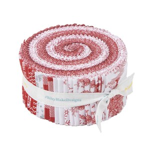 Peace on Earth 2.5" Strip Roll (Jelly Roll / Rolie Polie) by My Mind's Eye for Riley Blake (rp-13450-40)