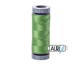Grass Green (1114) | 28wt Small Spool (100M / 109Y) | Aurifil Thread | attcs - atp7r - atcjc0