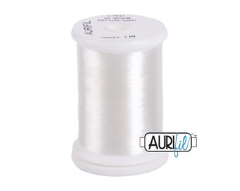 Clear (1000) | Monofilament Large Spool (1000M / 1094Y) | Aurifil Thread | att7u - atpb6 - atc80k
