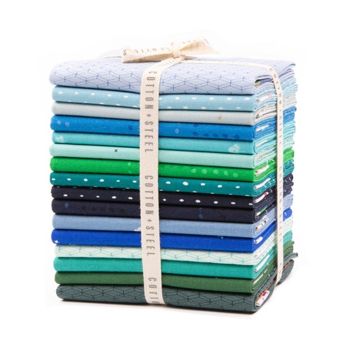Cotton and Steel Basics Fat Quarter Bundle in Warm by Cotton Etsy
