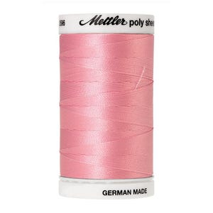 Petal Pink (2596-2250) | Poly Sheen (800M / 875Y) | Mettler Thread | mtt55 - mtpzk - mtcoey