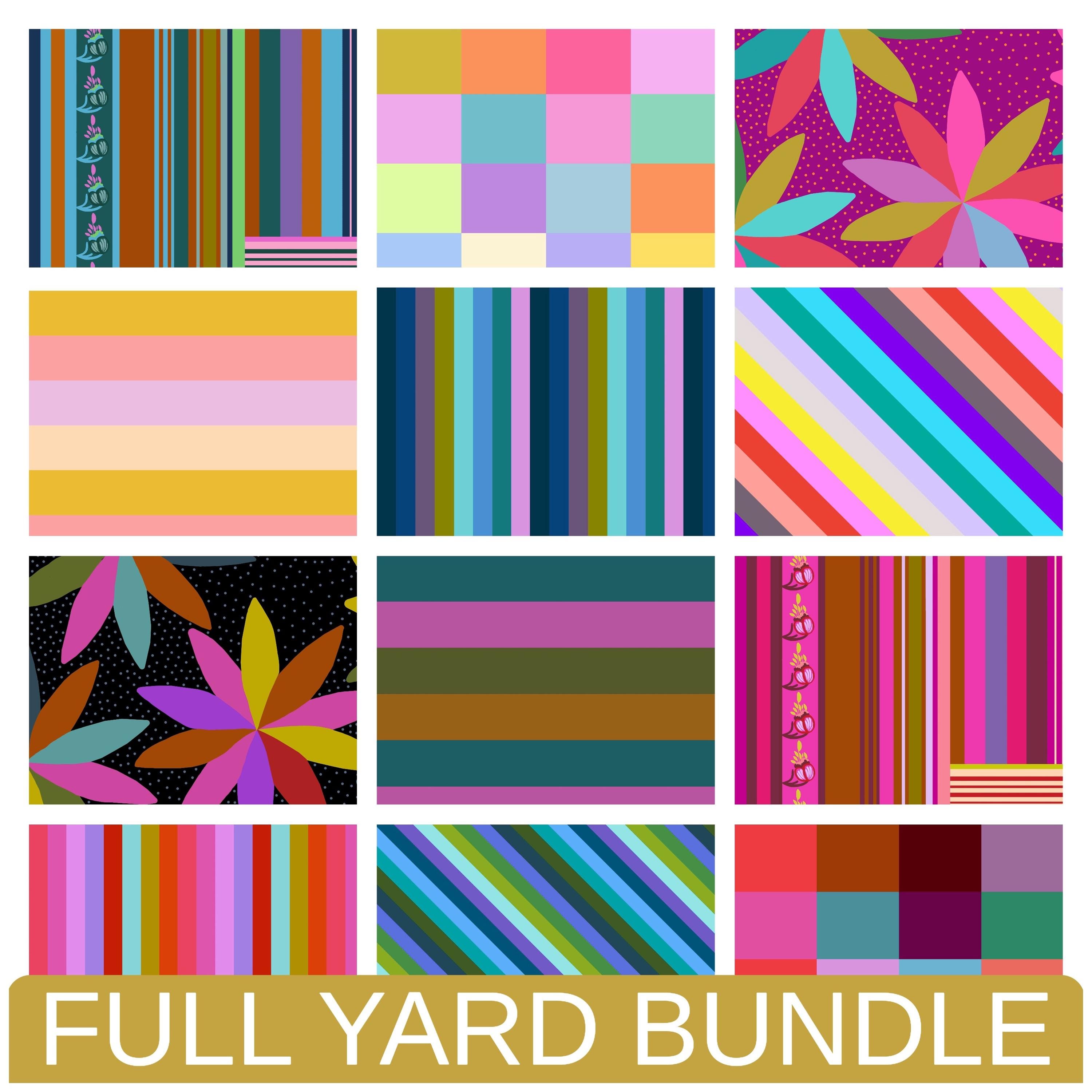 AM Loves HUE Full Yard Bundle by Anna Maria for Hawthorne Supply Co