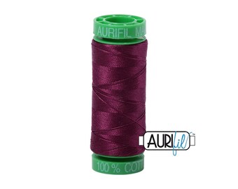 Plum (4030) | 40wt Small Spool (150M / 164Y) | Aurifil Thread | attfl - atp7r - atc3j4