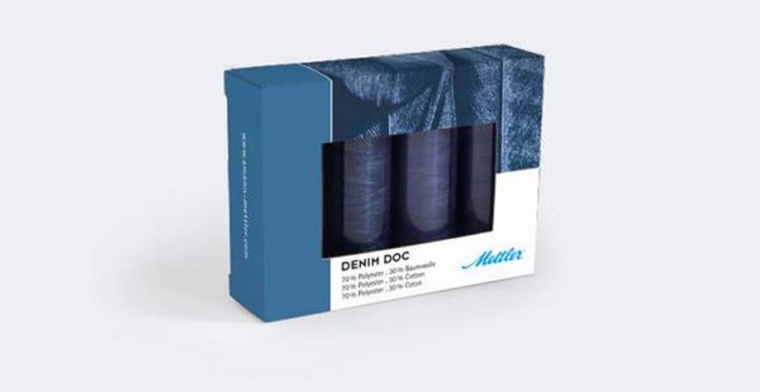 Denim Doc Thread Set | DENIMDOC4-KIT | Mettler Thread | Threadset - Etsy