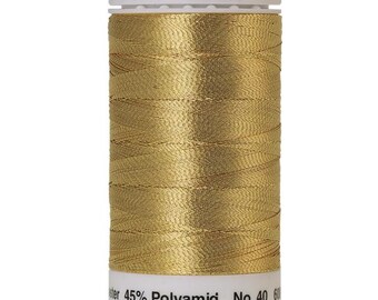 Inka Gold (7643-2108) | Metallic (600M / 656Y) | Mettler Thread | mttbq - mtp43 - mtc54r
