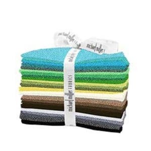 Garden Pindot Fat Quarter Bundle in Rainforest by Michael Miller (fq0320)