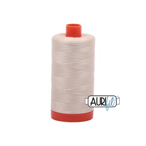 Light Beige (2310) | 50wt Large Spool (1300M / 1422Y) | Aurifil Thread | att8q - atpb6 - atc5ba