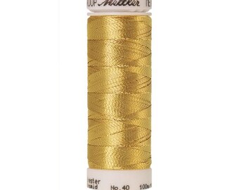 Inka Gold (7633-2108) | Metallic (100M / 109Y) | Mettler Thread | mttbq - mtp1y - mtc54r
