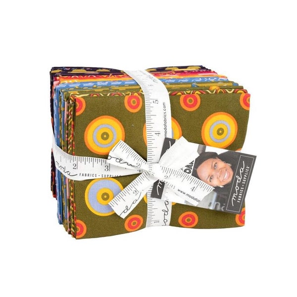 Creativity Roars Fat Quarter Bundle by Creativity Shell for Moda (47540ab)