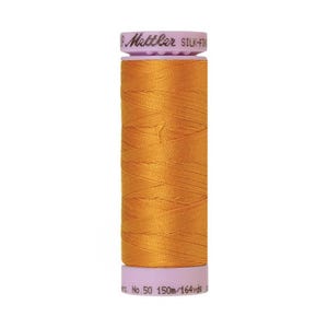 Sunshine (9105-0608) | Silk-Finish Cotton 50wt (150M / 164Y) | Mettler Thread | mtt96 - mtpjz - mtciq7